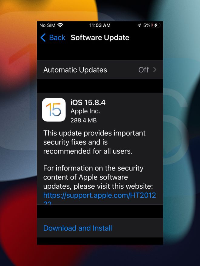 级！苹果发布iOS 1584、iOS 16711j9九游会网站入口十年前旧款iPhone也能升(图3)