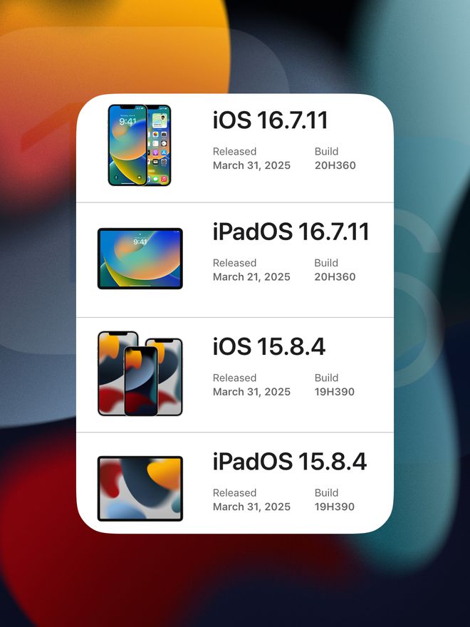级！苹果发布iOS 1584、iOS 16711j9九游会网站入口十年前旧款iPhone也能升(图2)